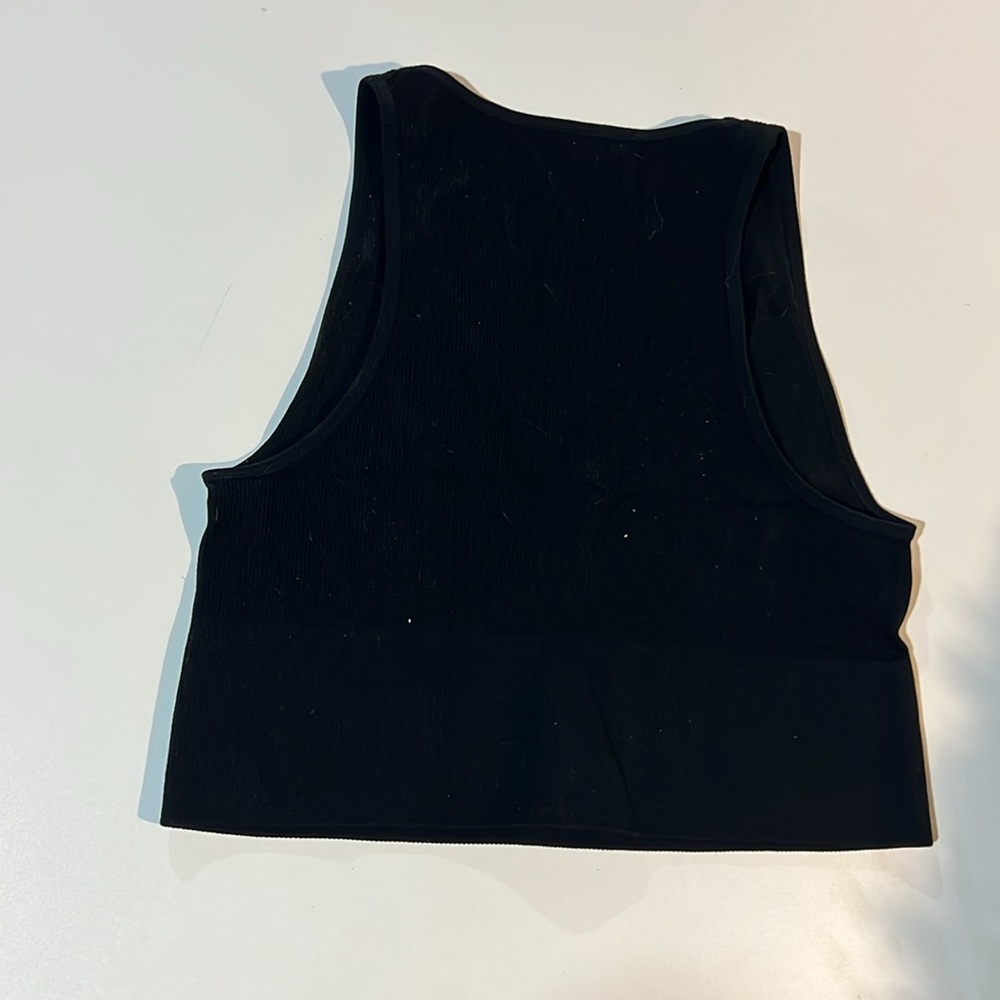 Women’s 3 pack ribbed cropped tank/longline bralette L - Picture 5 of 7